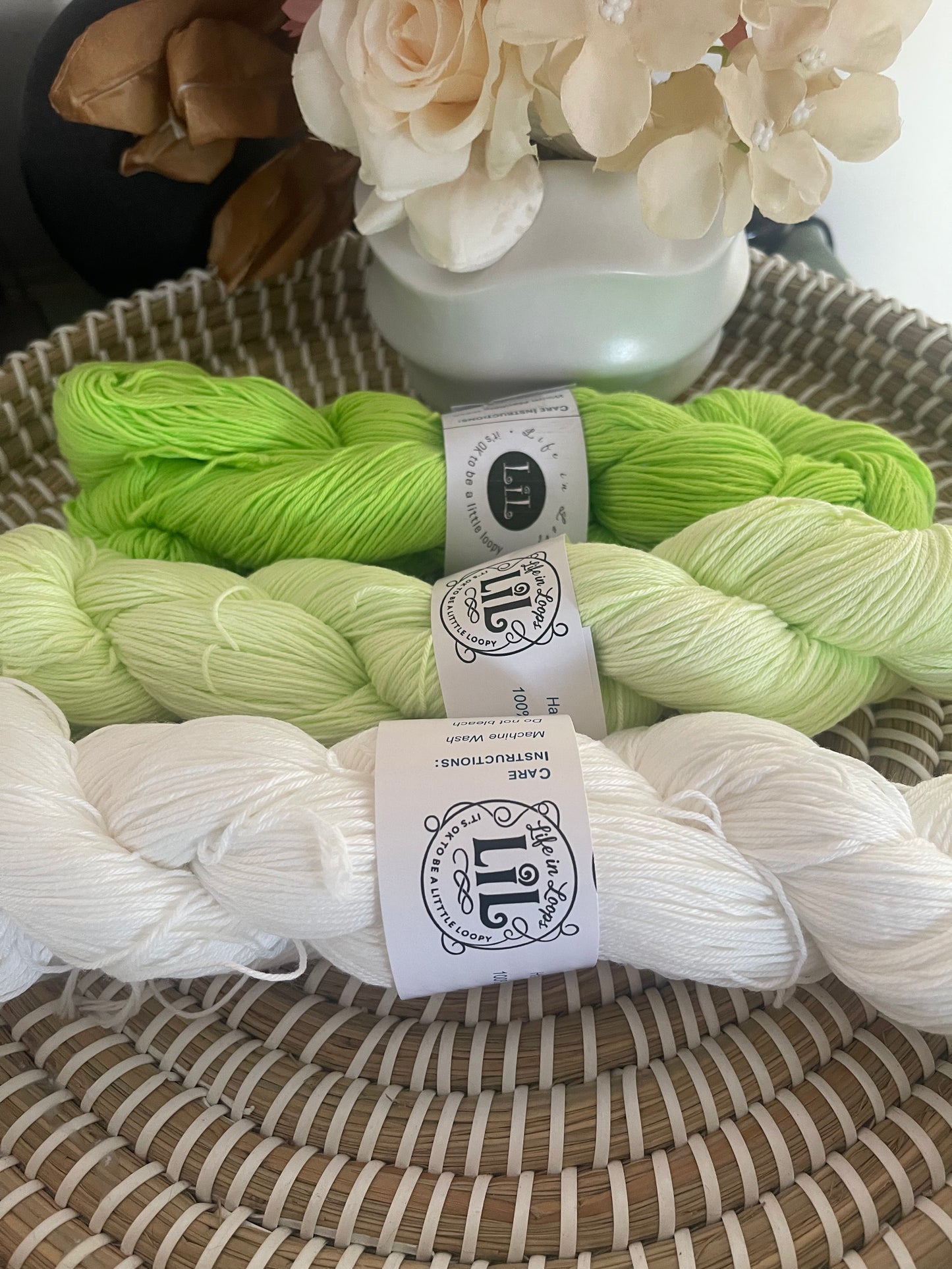 Australian Hand-Dyed Cotton Yarn Boxes - Ombré