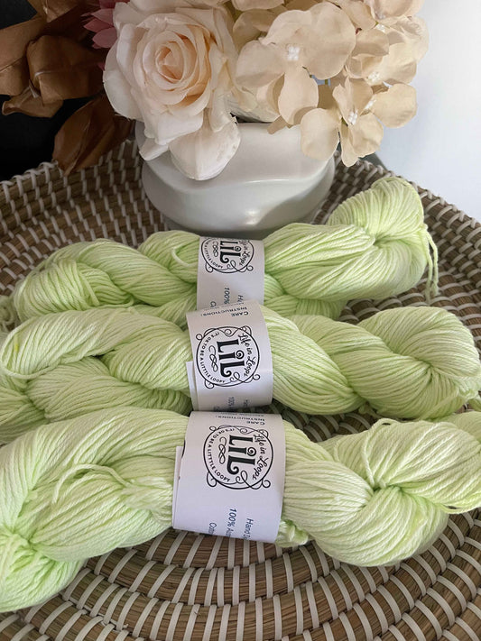 Lime Jelly - 100g (4 ply & 8 ply Cotton)