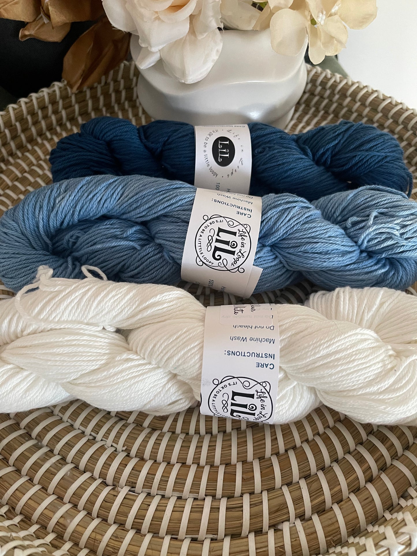 Australian Hand-Dyed Cotton Yarn Boxes - Ombré