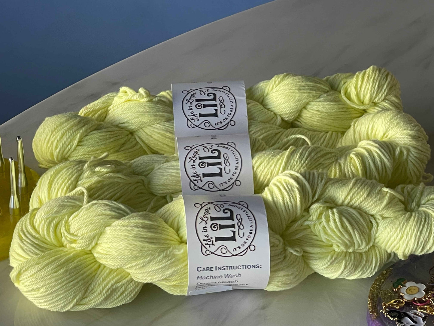 Lemon - 💛 100g (4 ply and 8 ply Cotton)