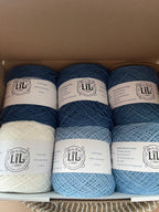 Navy Ombre Box