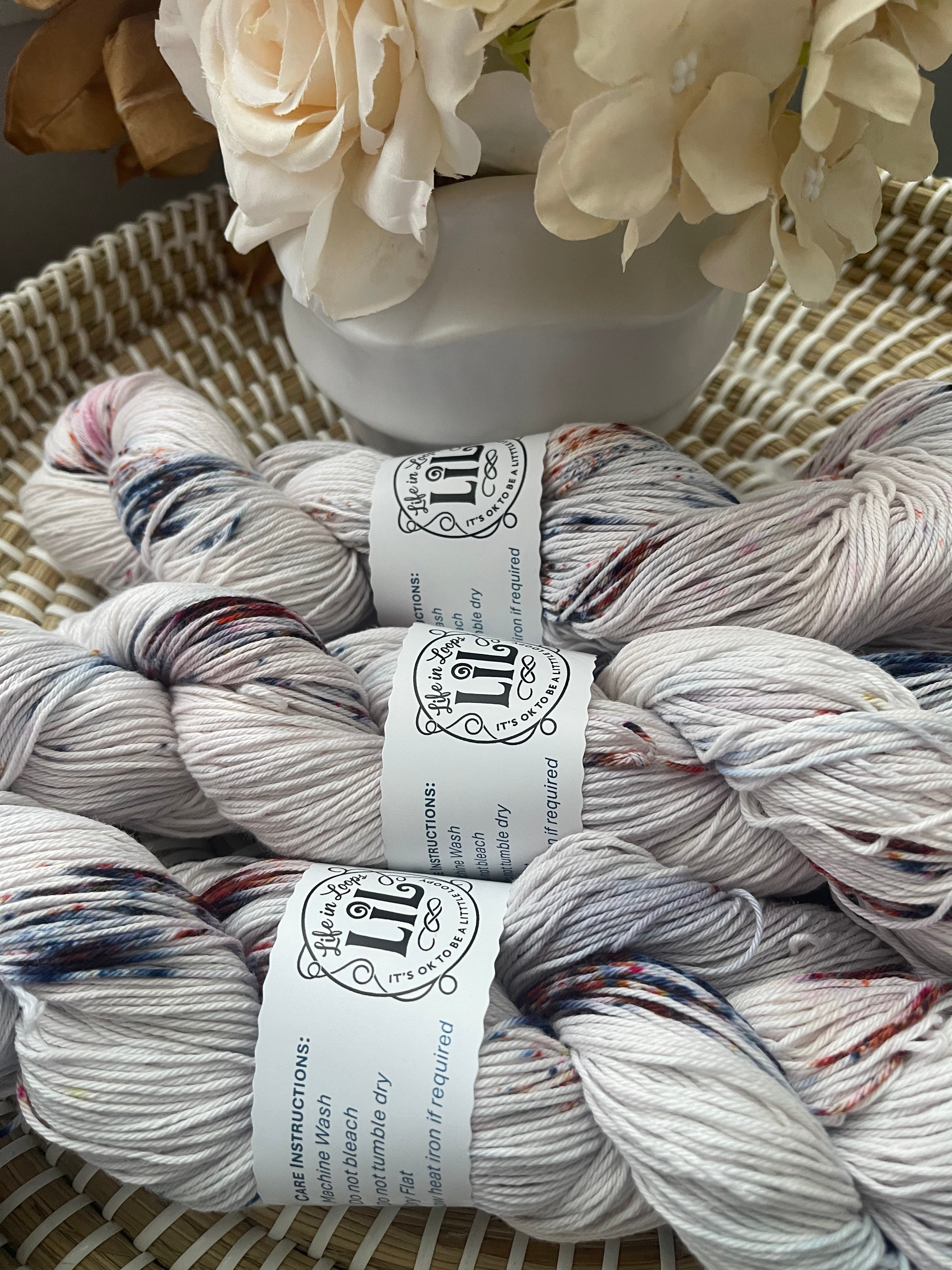 Chocolate and Navy Speckles 🤎💙