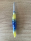 ☀️💙 Sunshine Blues – 6.5mm Clover Amour Crochet Hook