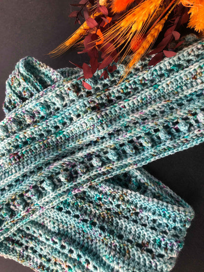It will cool down soon - Infinity Scarf Crochet Pattern
