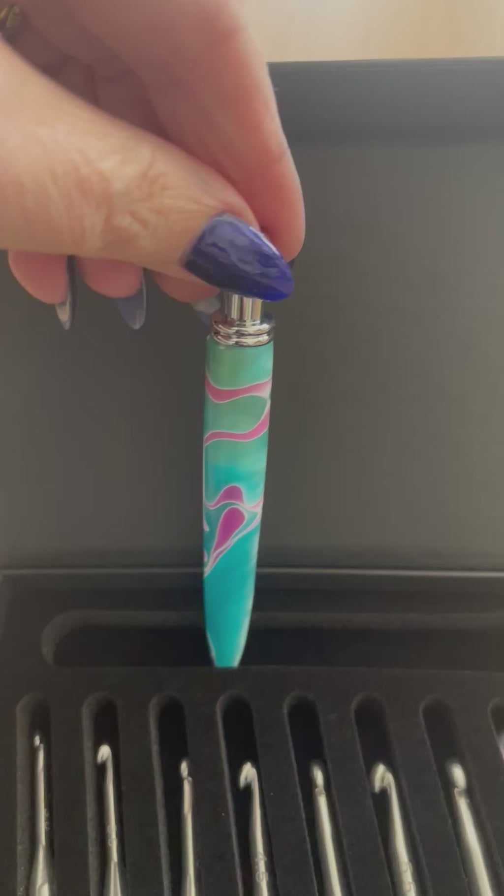 🩷💚 Yarn Shop – Interchangeable Crochet Hook Set