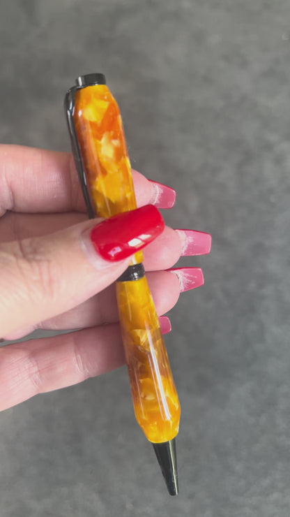 Honey Glow Acrylic Pen 🍯✨